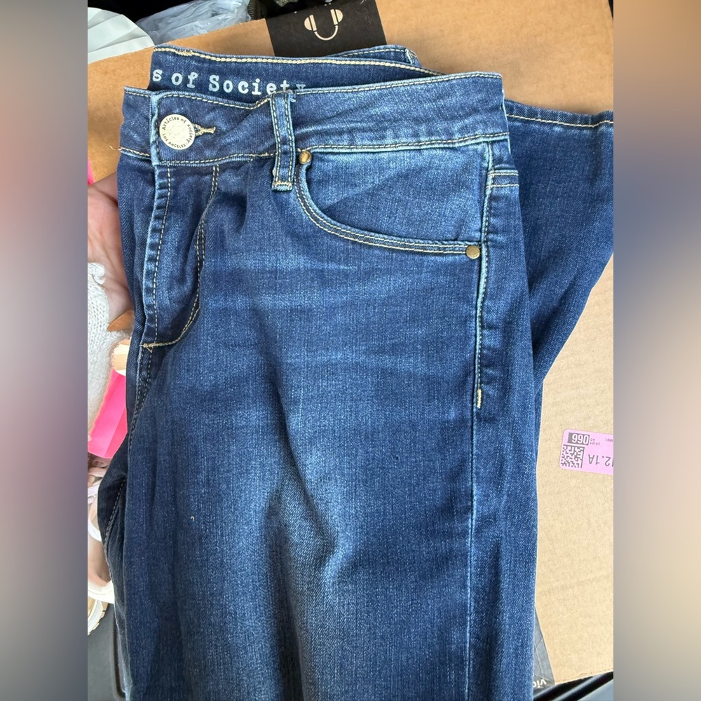 Articles Of Society Dark Blue Skinny Jeans